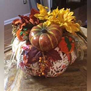 Handmade Fall Pumpkin Decor